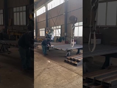 持続可能で回復力のある構造のための無敵のガルバン化Iビーム支柱壁